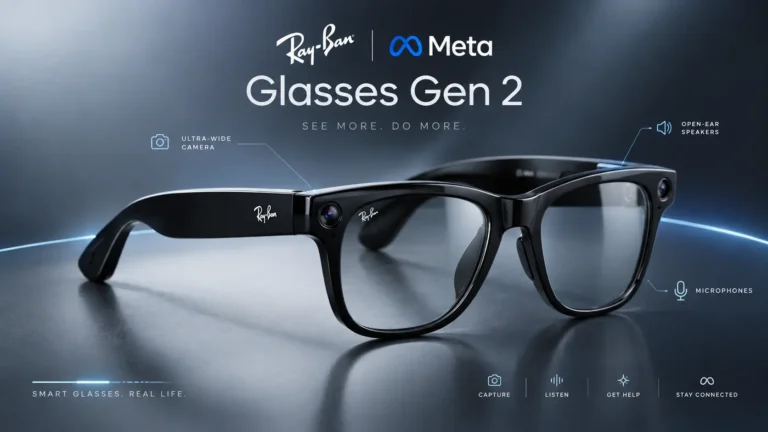Ray-Ban Meta Glasses Gen 2: Powerful Features, Smart Upgrades & Ultimate Guide